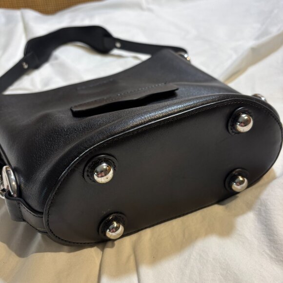 Rebecca Minkoff Small Utility Convertible Bucket Bag in Black - Picture 3 of 9